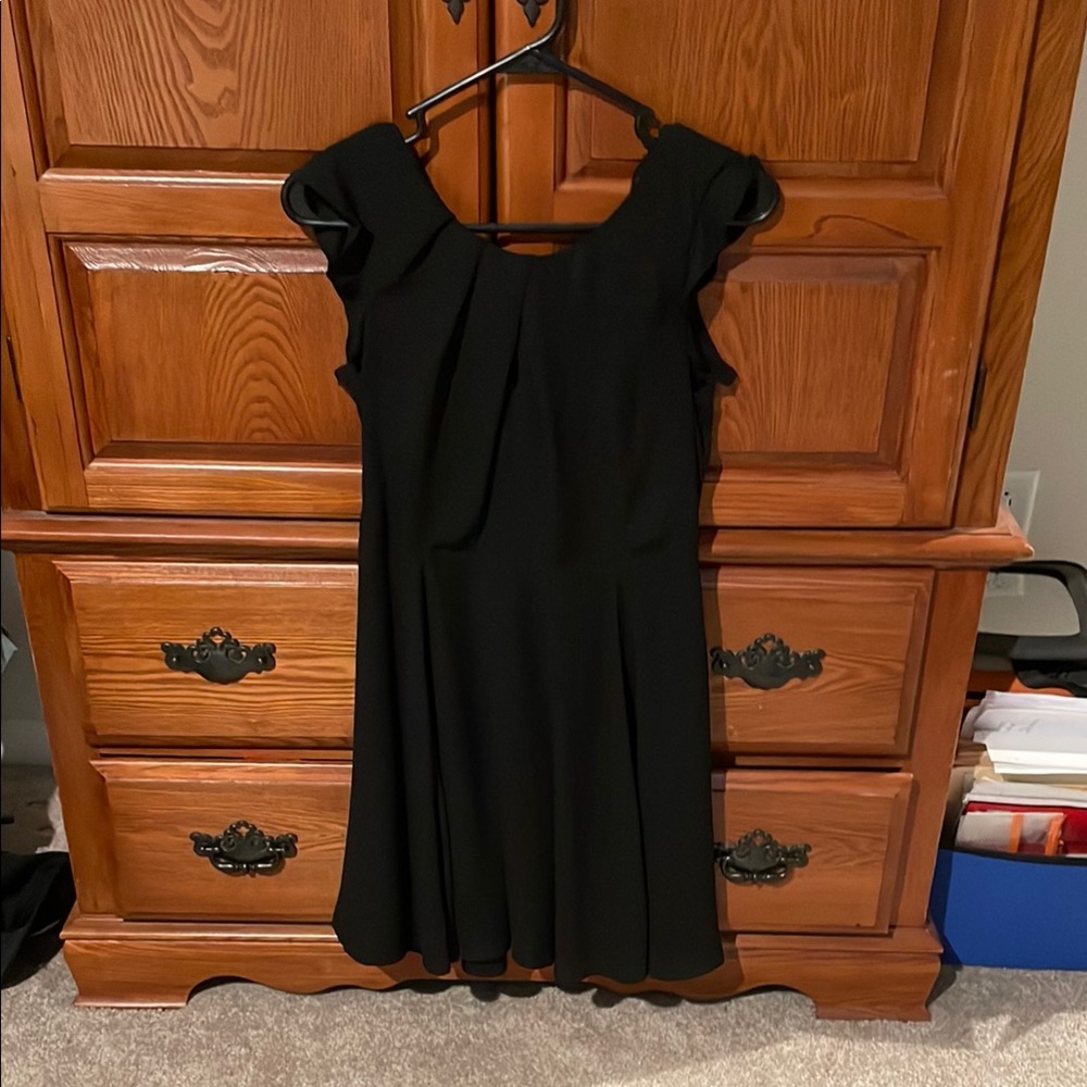 Elegant Black Dress - Size 4